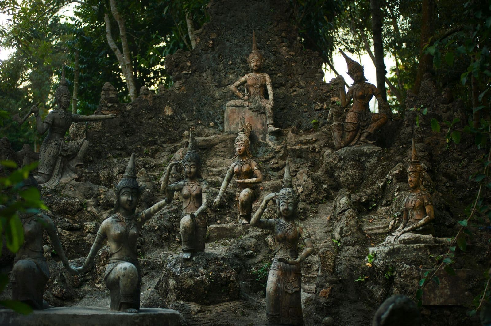 Thai Temple at dawn — Beliefs and Traditions